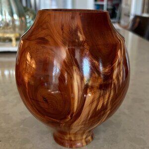 Wooden Vase